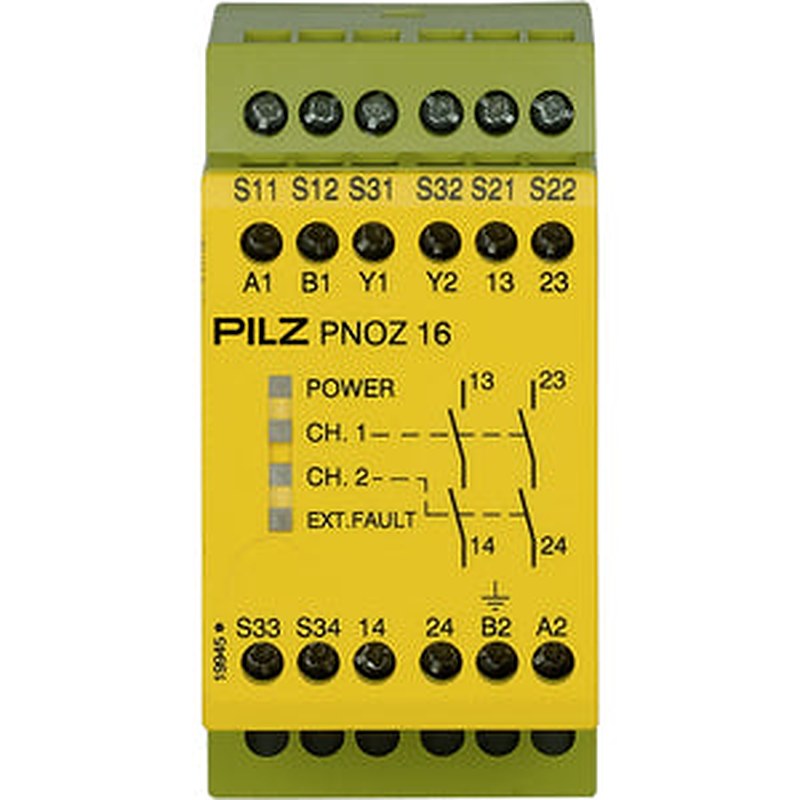 Pilz 774066 - PNOZ 16 230VAC 24VDC 2n/o