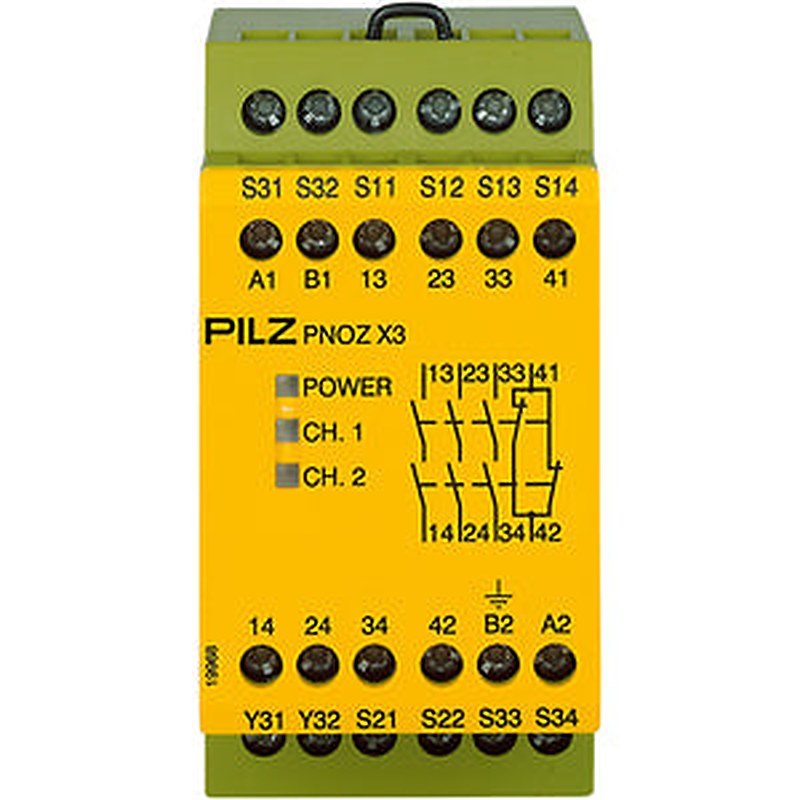 Pilz 774311 - PNOZ X3 42VAC 24VDC 3n/o 1n/c 1so