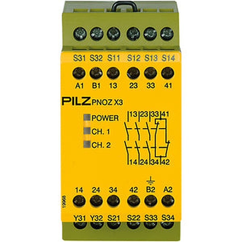 Pilz 774312 - PNOZ X3 48VAC 24VDC 3n/o 1n/c 1so