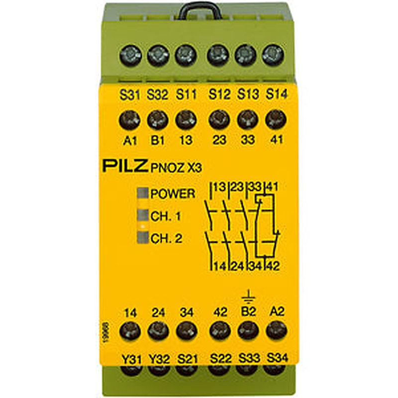 Pilz 774315 - PNOZ X3 115VAC 24VDC 3n/o 1n/c 1so