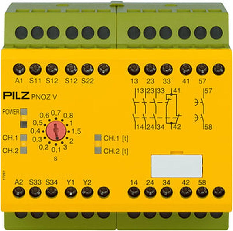 Pilz 774789 - PNOZ V 3s 24VDC 3n/o 1n/c 1n/o t
