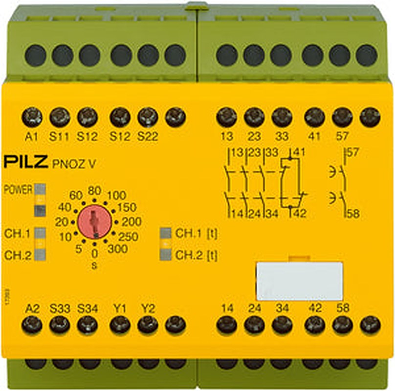 Pilz 774791 - PNOZ V 300s 24VDC 3n/o 1n/c 1n/o t