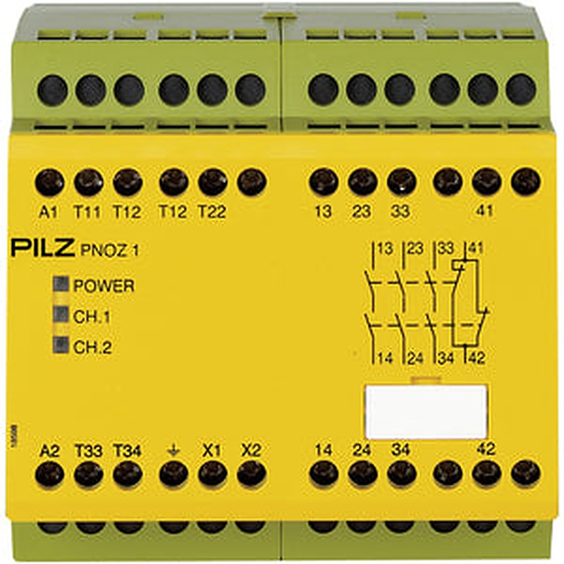 Pilz 775650 - PNOZ 1 230-240VAC 3n/o 1n/c