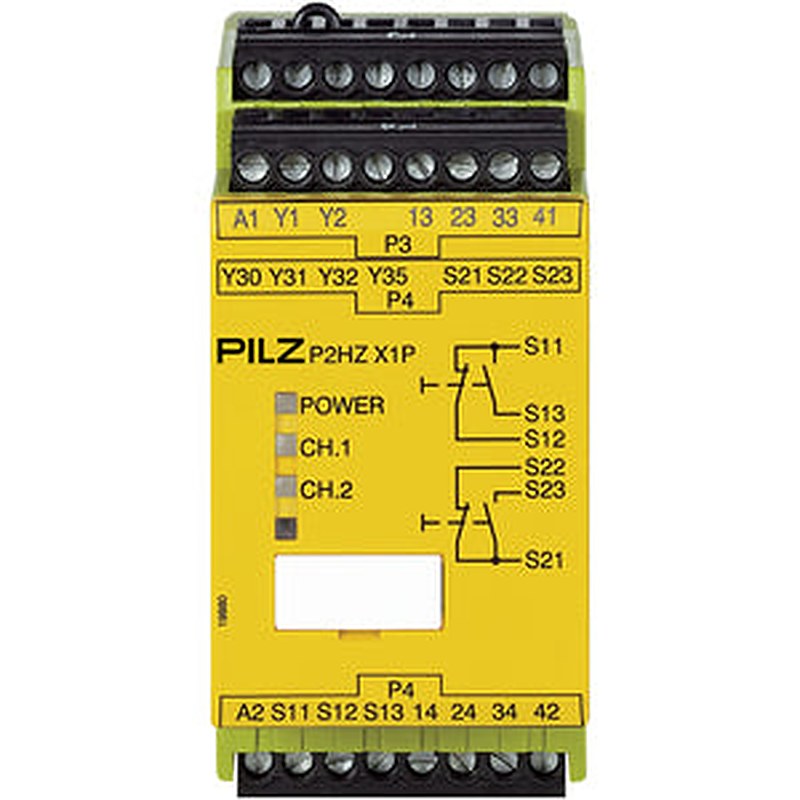 Pilz 777340 - P2HZ X1P 24VDC 3n/o 1n/c 2so