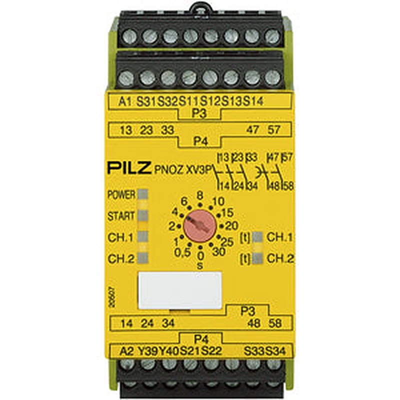 Pilz 777510 - PNOZ XV3P 30/24 VDC 3n/o 2n/o t