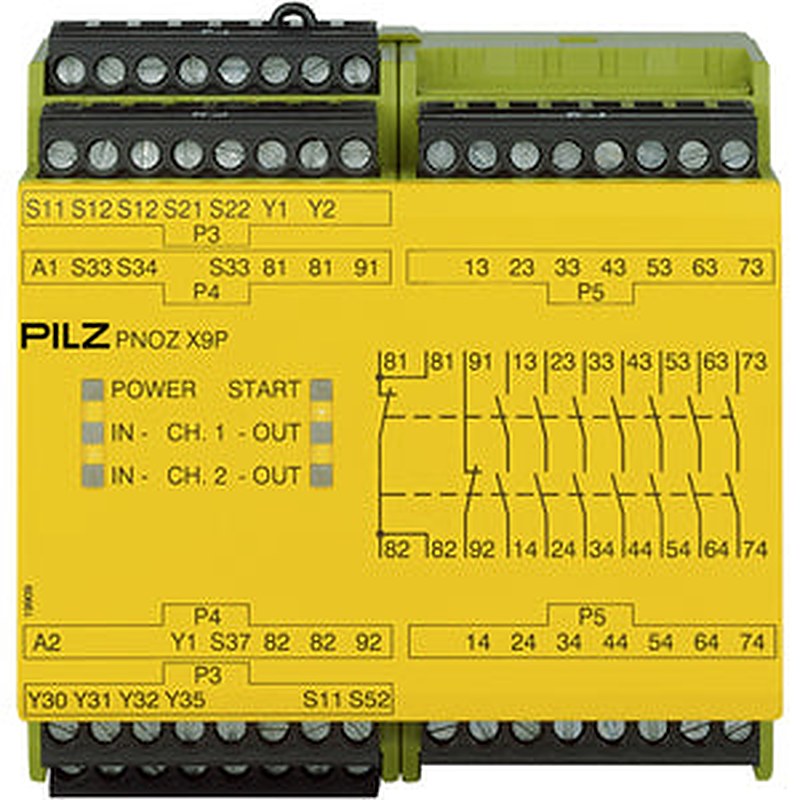 Pilz 777609 - PNOZ X9P 24VDC 7n/o 2n/c 2so
