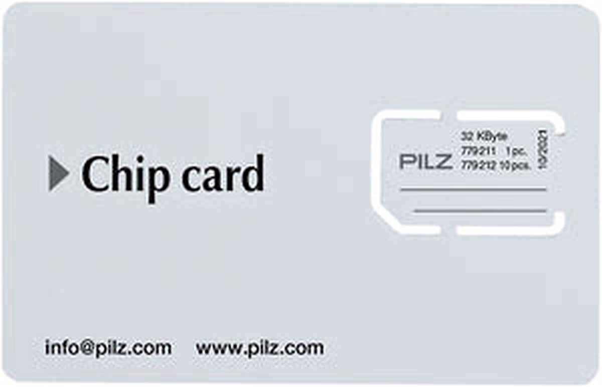 Pilz 779211 - Chipcard 1 piece 32kB