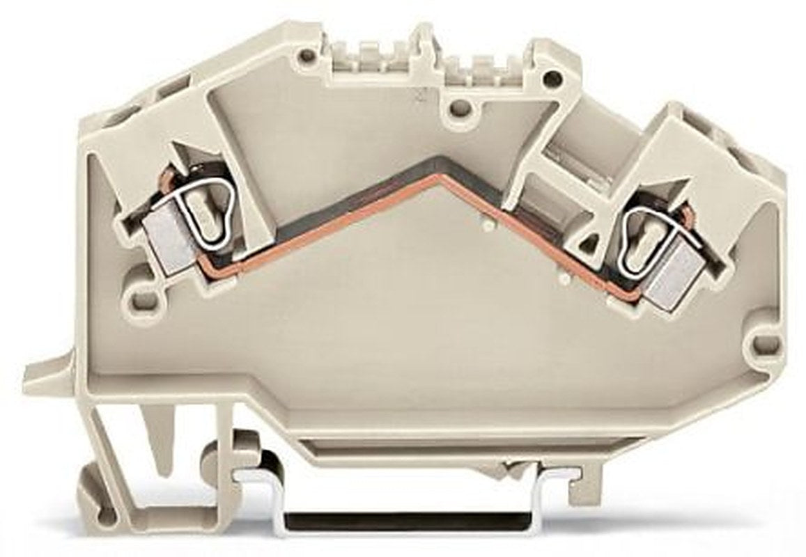WAGO 780-992 780 Series Terminal Block Grey, 2.5mm², 1-Level, Cage Clamp, CSA