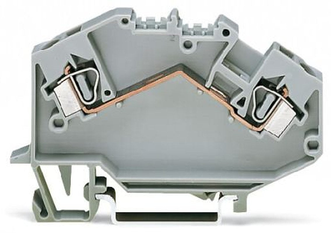 WAGO 781-992 781 Series Terminal Block Grey, 4mm², 1-Level, Cage Clamp, CSA