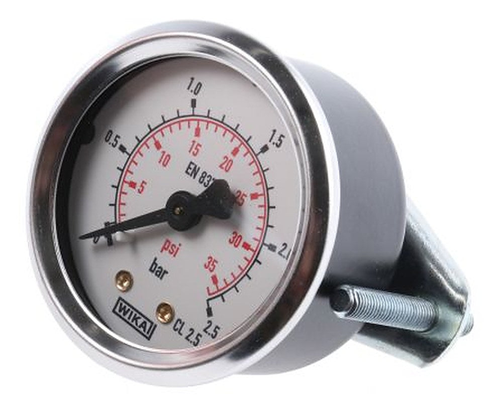 WIKA 1/4 in G Threaded Pressure Gauge, 50 mm, 2.5 bar