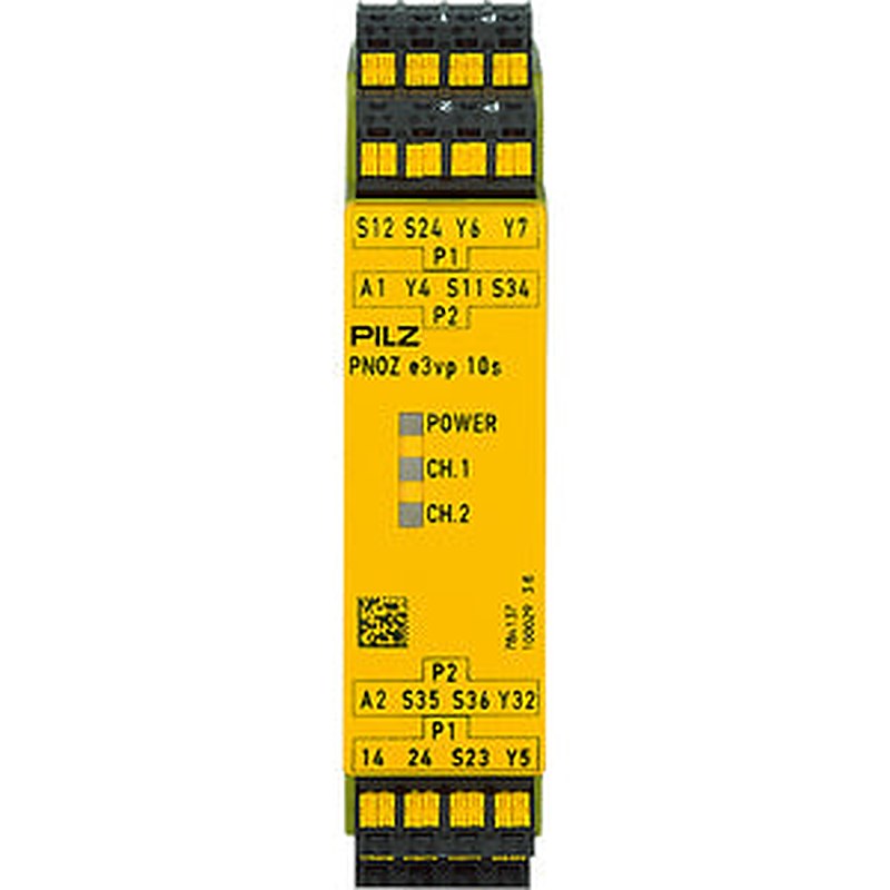 Pilz 784137 - PNOZ e3vp C 10/24VDC 1so 1so t