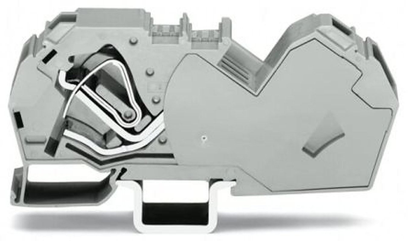 WAGO 785-601 785 Series Terminal Block Grey, 35mm², 1-Level, Cage Clamp, CSA