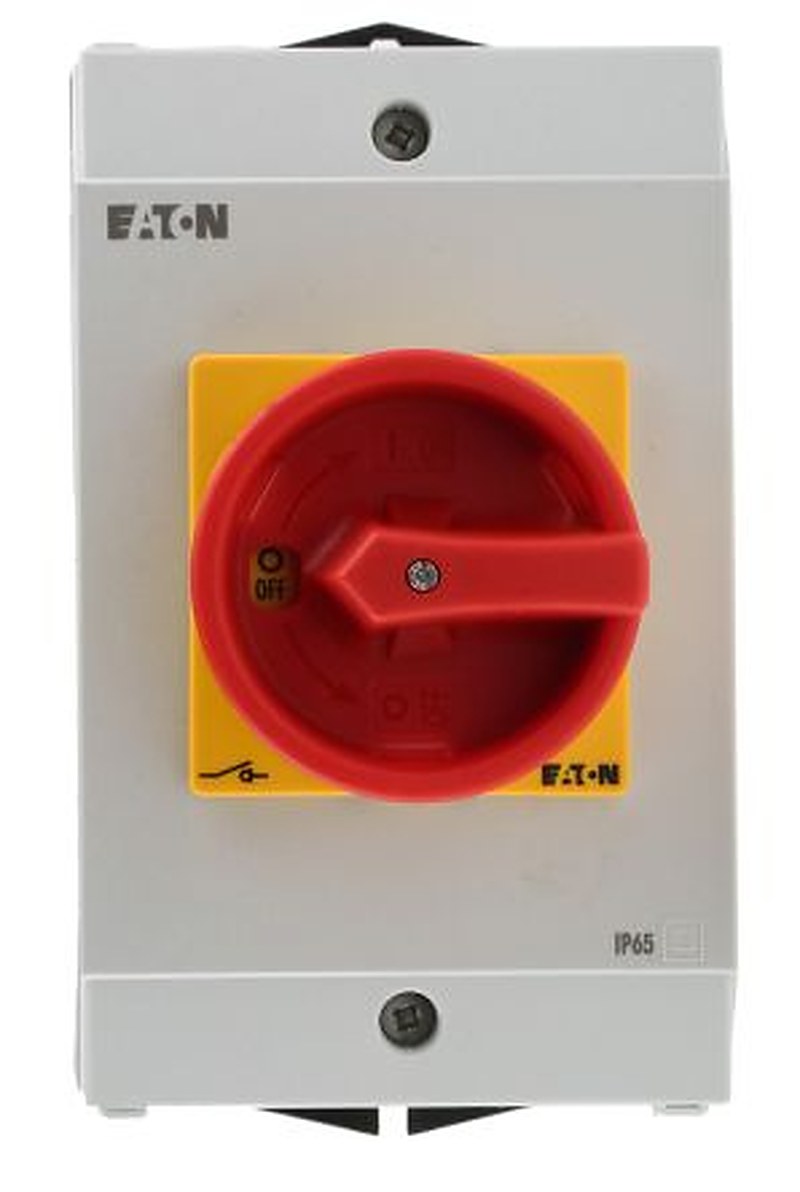 Eaton 2-Pole Surface Isolator Switch -, IP65, 32A, 13 kW