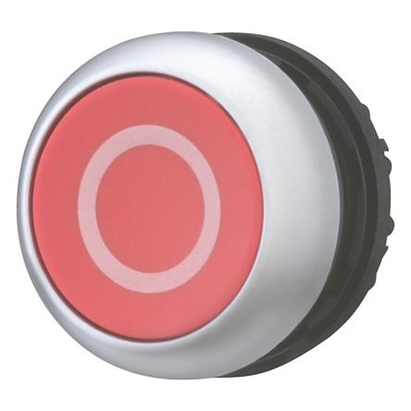 Eaton RMQ Titan M22 Series Red Momentary Push Button Head, 22 mm Cutout, IP69K