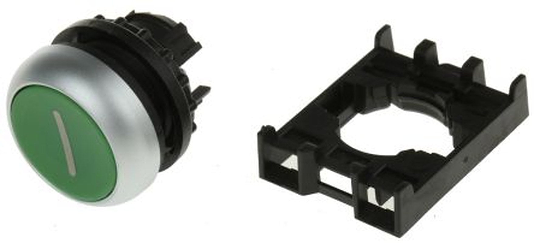 Eaton RMQ Titan M22 Series Green Momentary Push Button Head, 22 mm Cutout, IP69K
