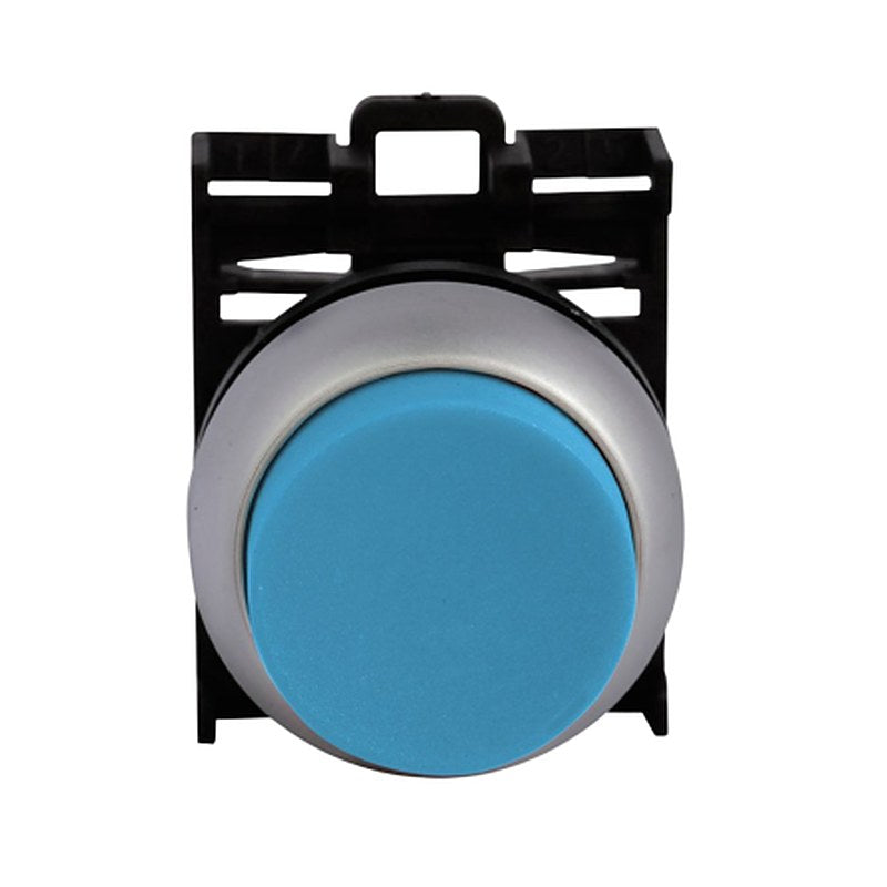 Eaton RMQ Titan M22 Series Blue Momentary Push Button Head, 22 mm Cutout, IP69K