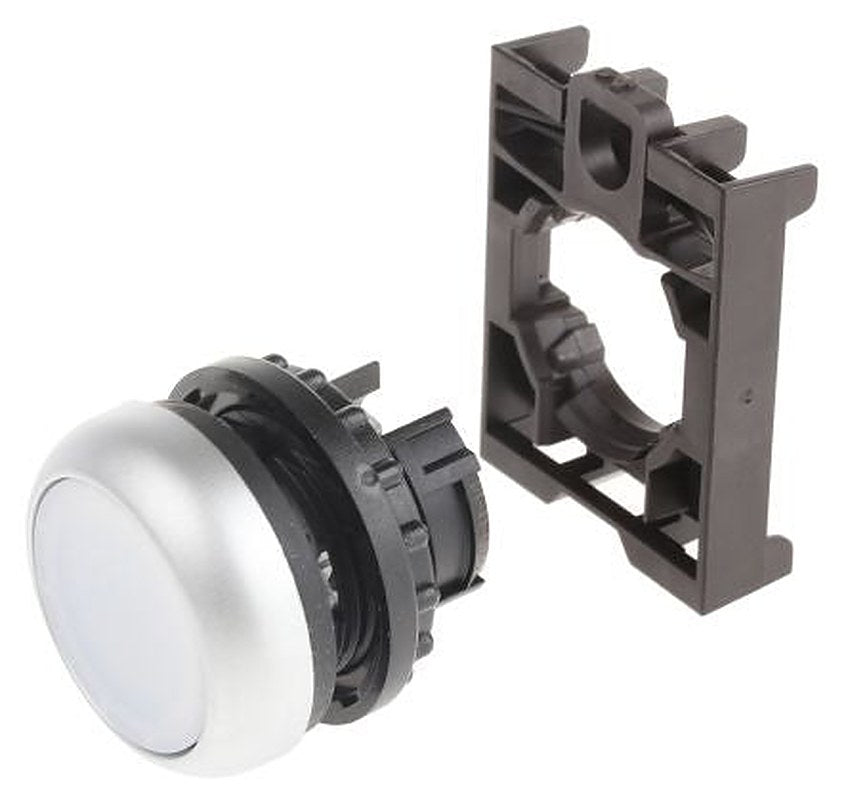 Eaton RMQ Titan M22 Series White Maintained Push Button Head, 22 mm Cutout, IP69K