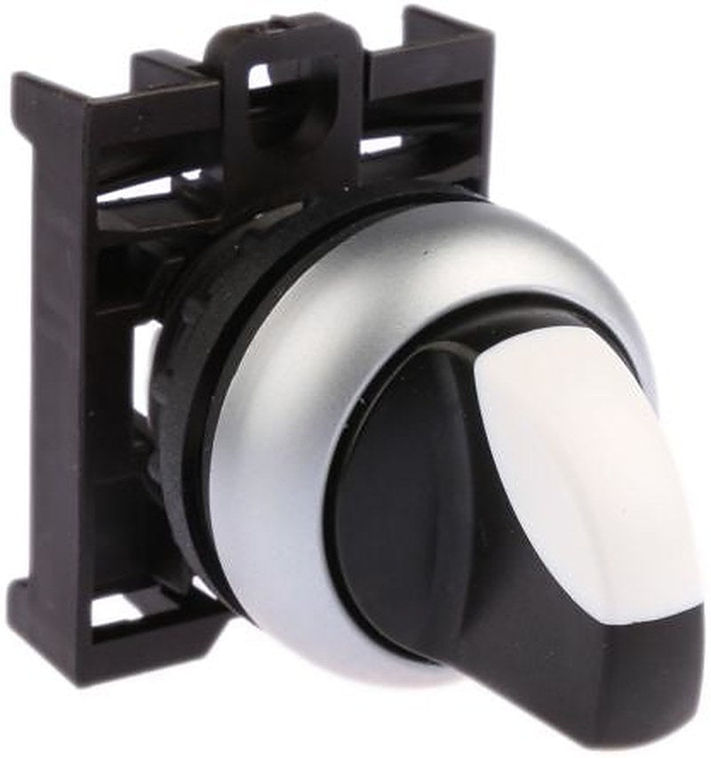 Eaton RMQ-Titan Series 2 Position Selector Switch Head, 22 mm Cutout, Black Handle, IP66