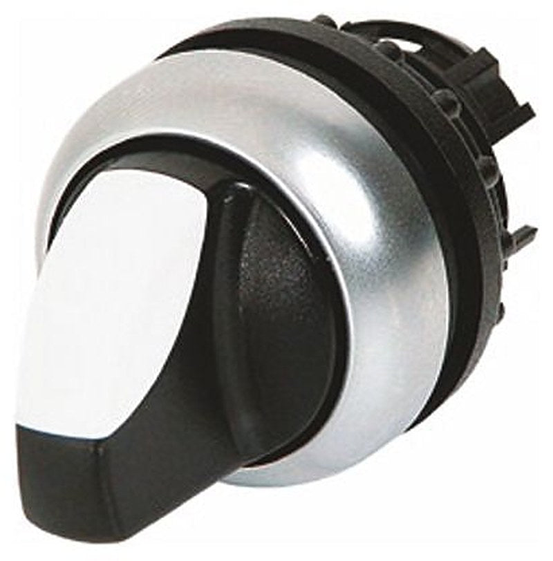 Eaton RMQ-Titan Series 3 Position Illuminated Selector Switch Head, 22 mm Cutout, White Handle, IP66