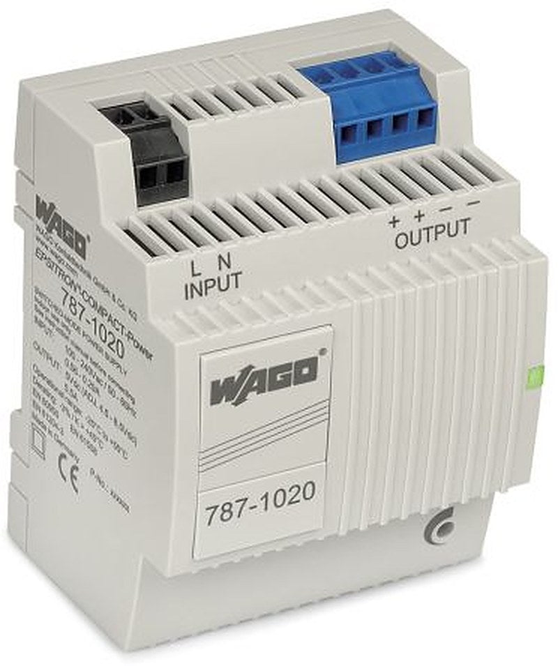 WAGO DIN Rail Power Supply 230V 5V dc, 5.5 A Output 27.5 W