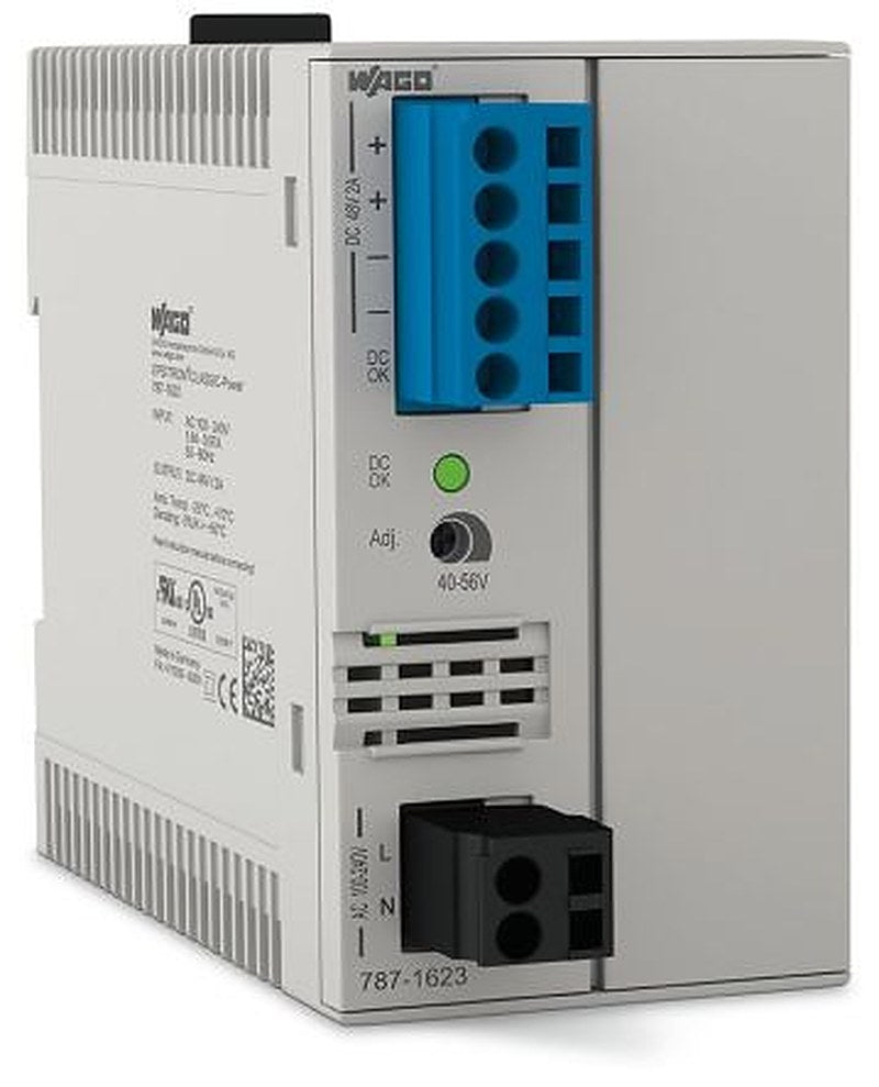 WAGO DIN Rail Power Supply 230V 48V dc, 2 A Output 96 W