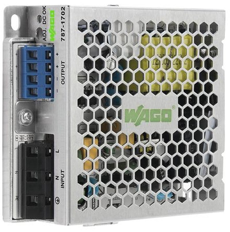 WAGO Switching Power Supply, 787-1701 2 Output 12V dc, 2A, 24 W, Input 125V to 375 V dc, 264V ac