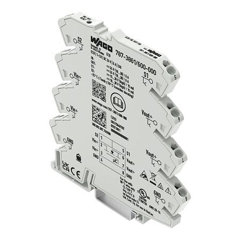 WAGO 857 Electronic Circuit Breaker 6A 24V, DIN Rail