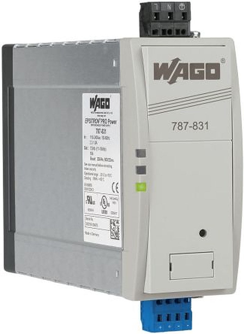 WAGO 787 Switched Mode Power Supply DIN Rail Power Supply 264V ac AC Input 12V dc, 15 A Output DC 180 W