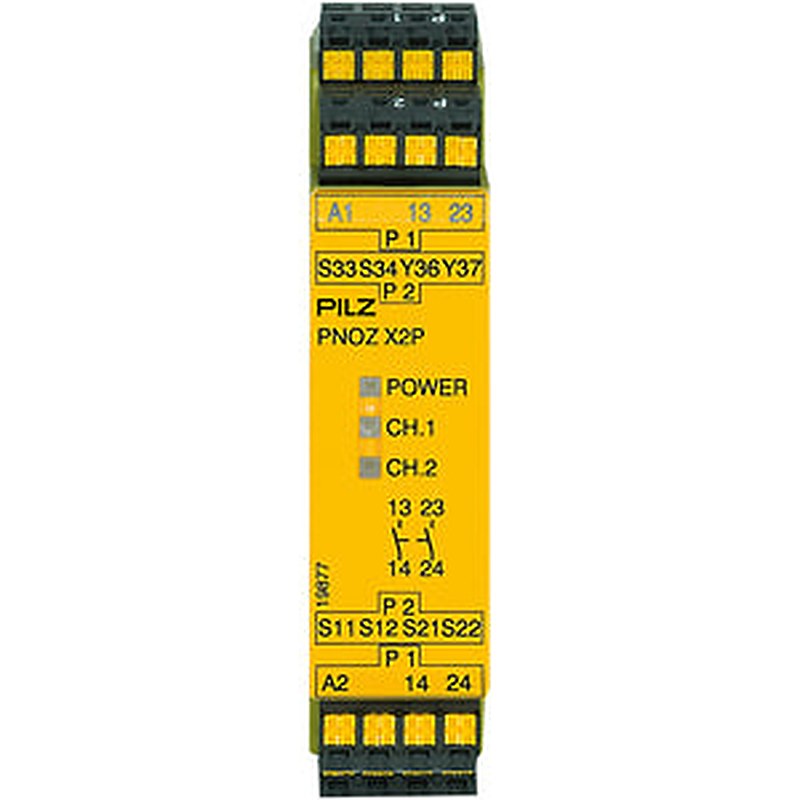 Pilz 787303 - PNOZ X2P C 24VACDC 2n/o