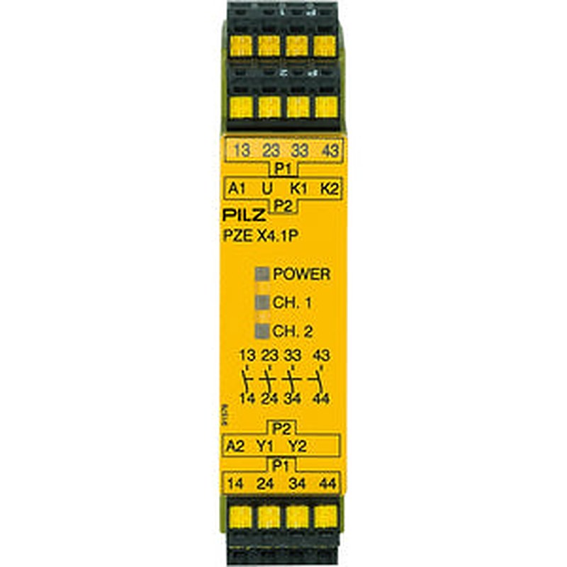 Pilz 787587 - PZE X4.1P C 24VDC 4n/o