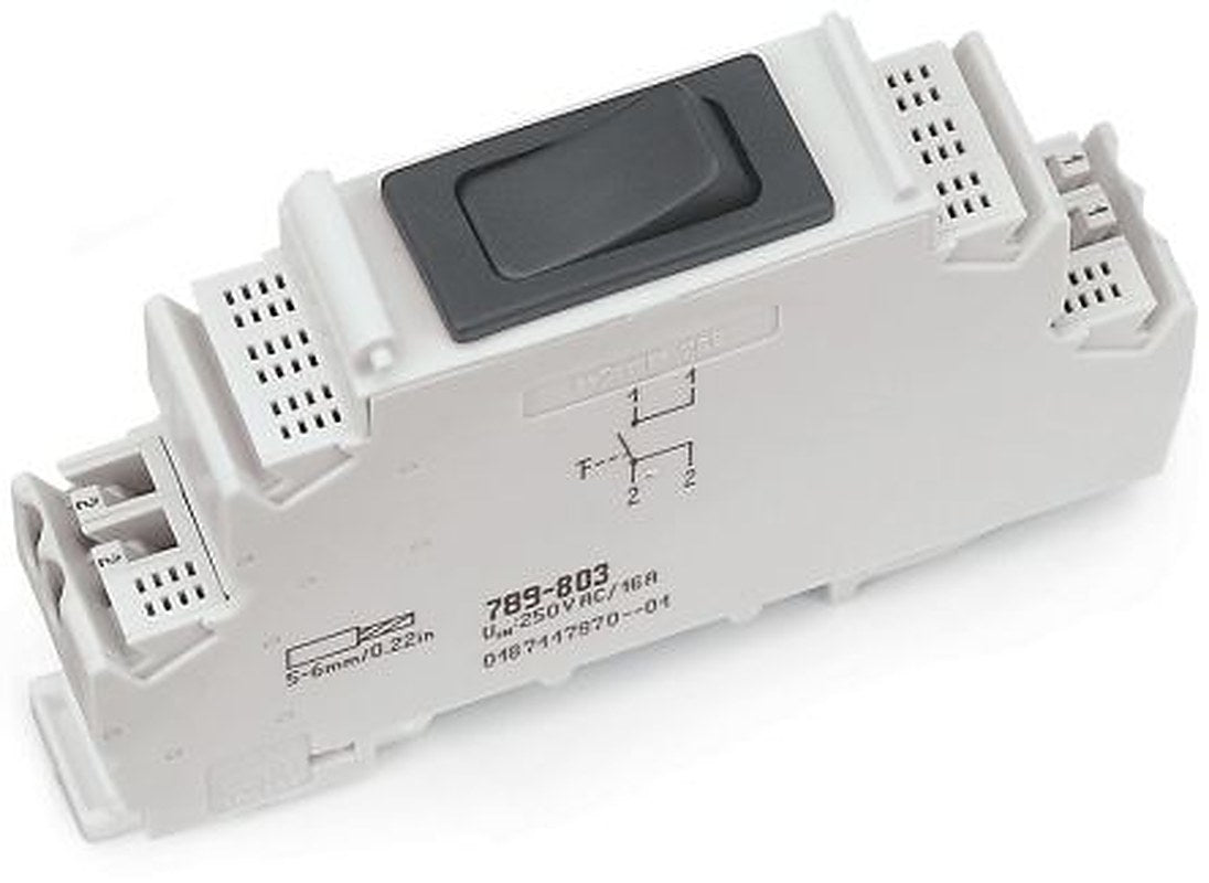 WAGO Circuit Breaker, 16A, 250V ac AC