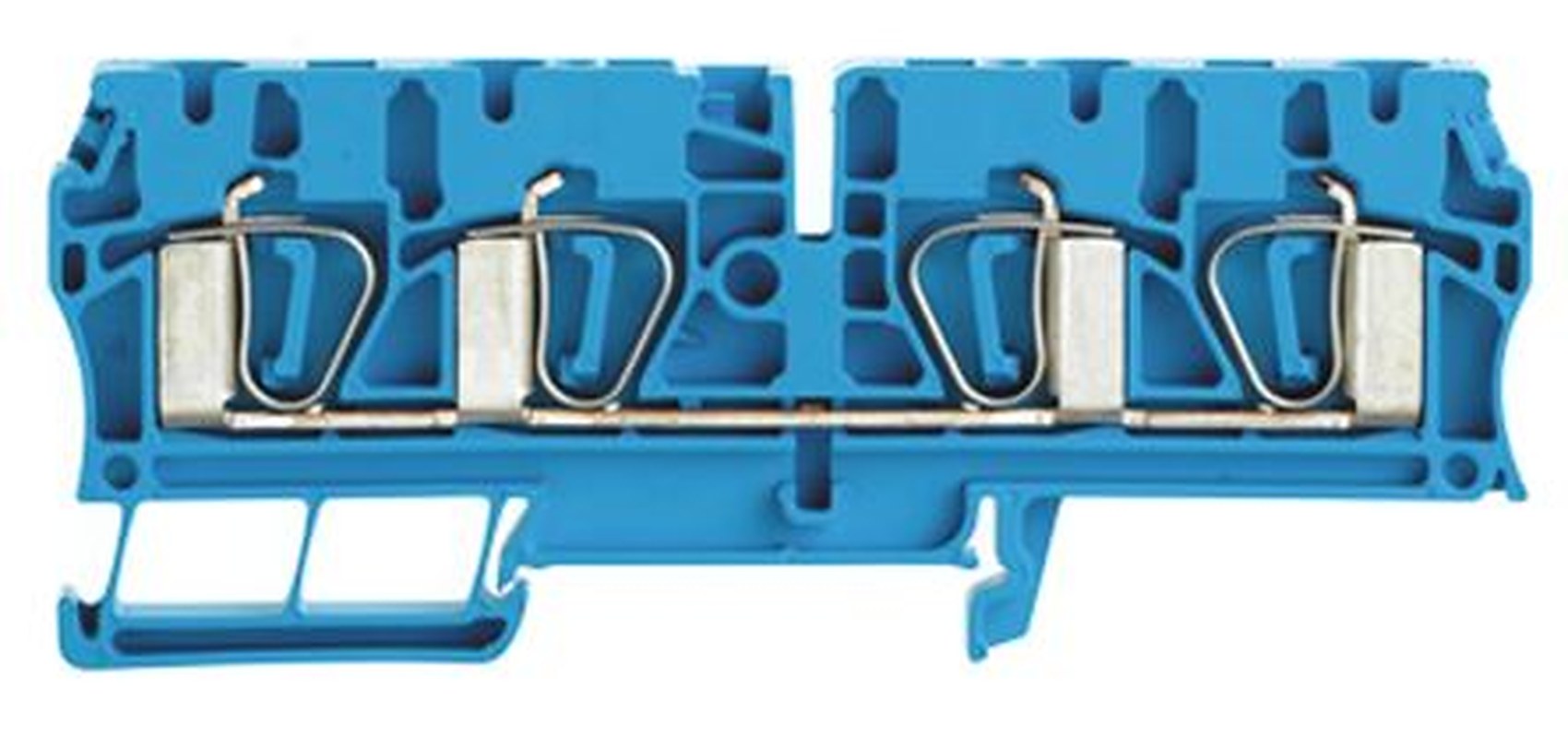 Weidmüller 7904300000 Z Series Feed Through Terminal Block Blue, 1-Level, Clamp