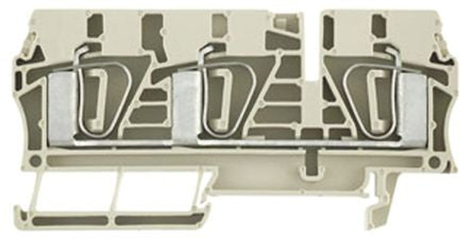 Weidmüller 7907410000 Z Series Feed Through Terminal Block Beige, 6mm², 1-Level, Clamp