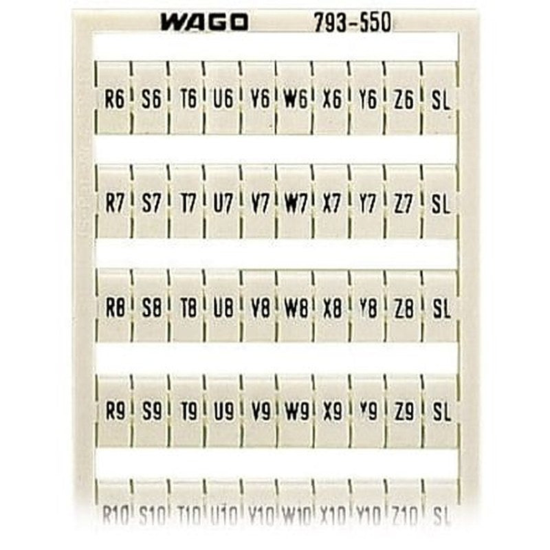 WAGO Marker Card for use with Terminal Block
