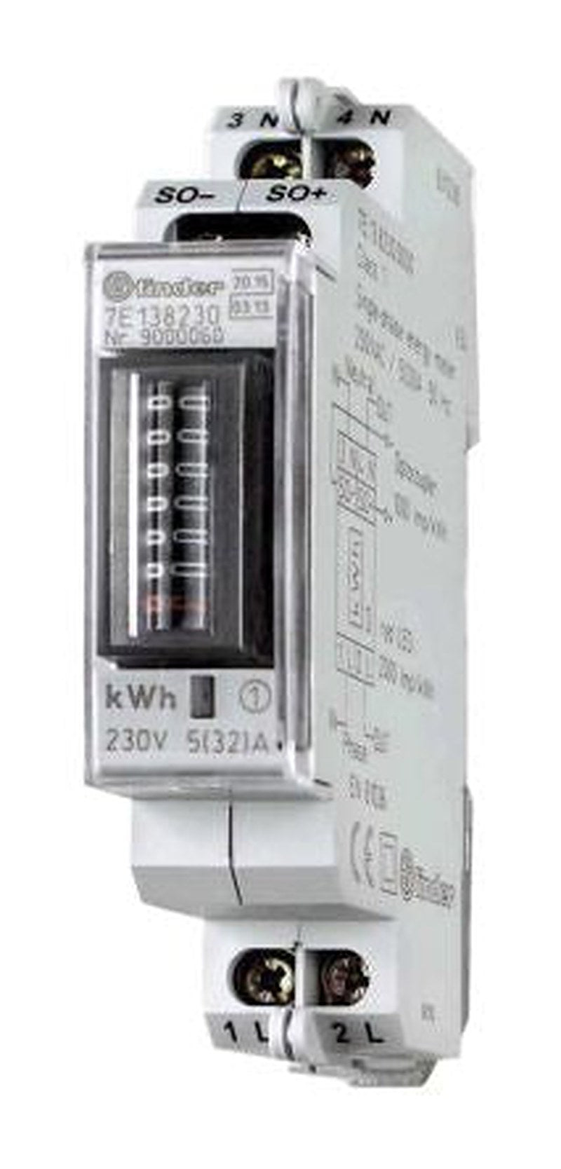Finder 1 Phase Mechanical Energy Meter, Type Energy Meter