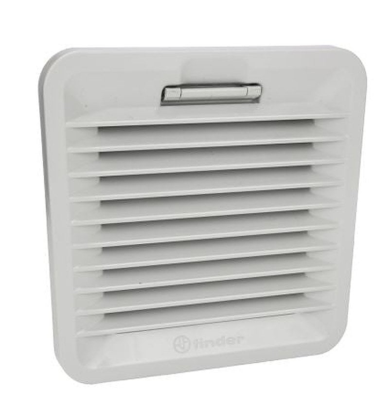 Finder 7F Series Filter Fan for 92 x 92 mm Fans, Synthetic Fibre Filter, Plastic Frame, 120 mm 120mm 19.65 mm