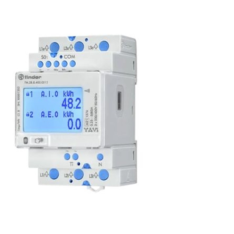 Finder 3 Phase LCD Energy Meter, Type Energy Meter