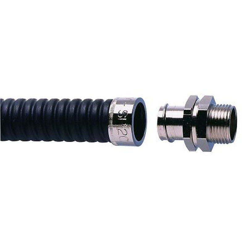 ABB Metallic, Conduit Fitting, 40 mm Nominal Size, M40, Nickel Plated Brass, Metallic IP54, IP65 rating