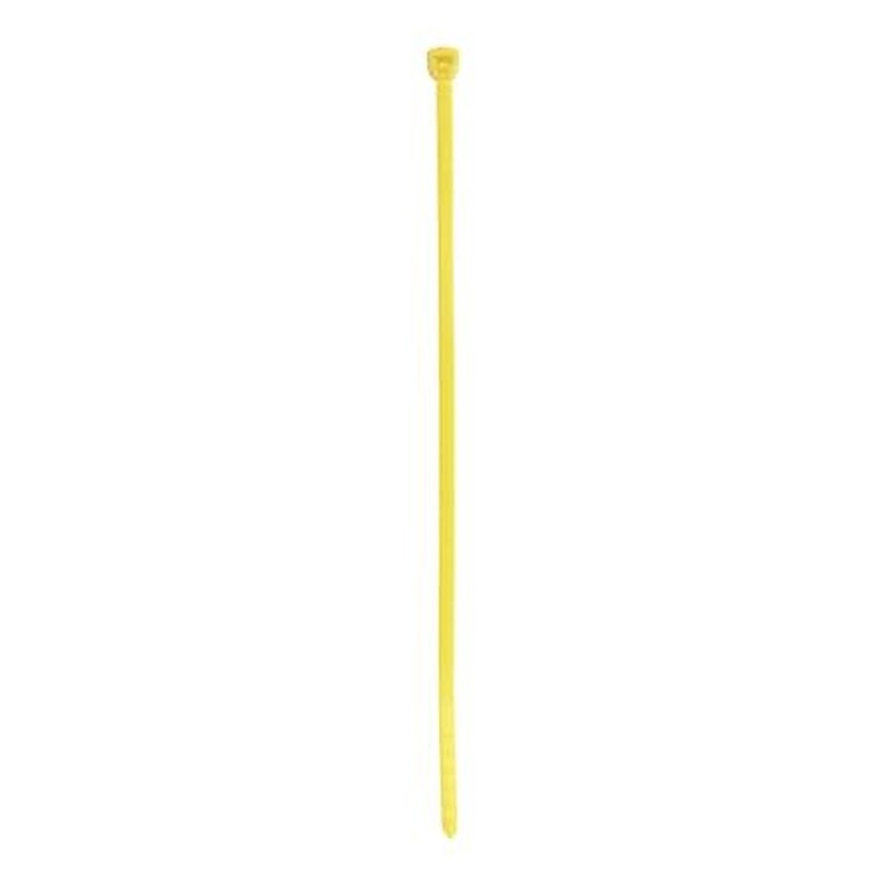 ABB Cable Tie, Cable Tray, 300 mm x 4.8mm, Yellow Polyamide 66