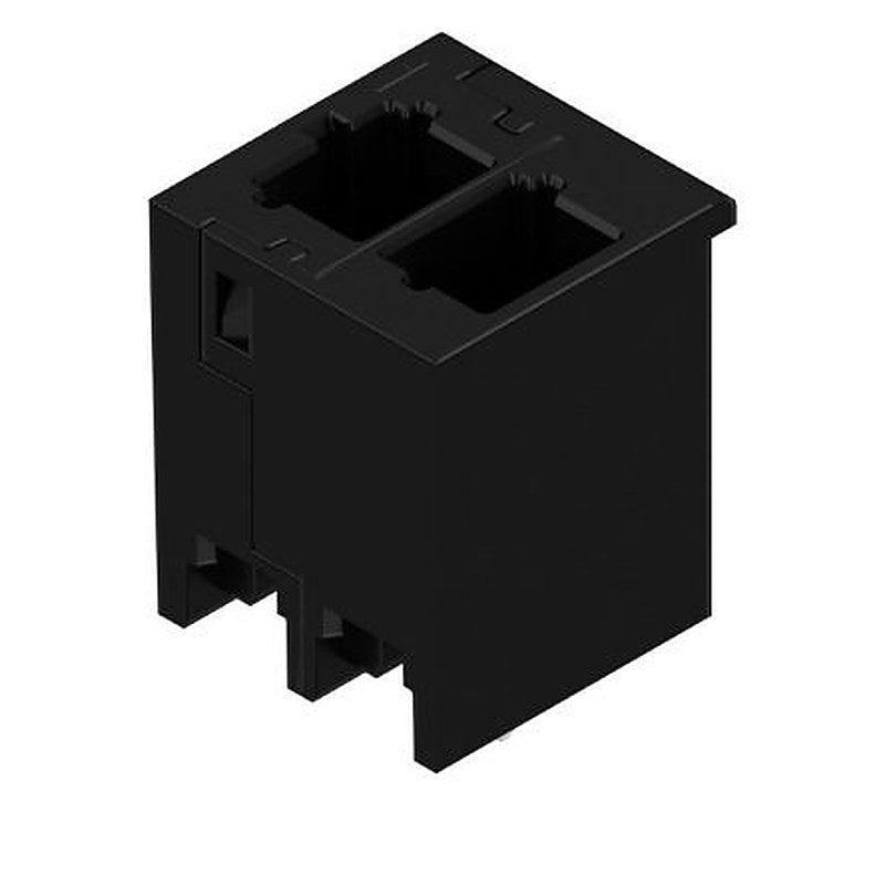Weidmüller 8000072425 Series Straight PCB Socket, 2-Contact, 1 Row, 5 mm Pitch Push-in
