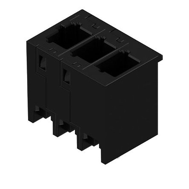 Weidmüller 8000072430 Series Straight PCB Socket, 3-Contact, 1 Row, 5 mm Pitch Push-in