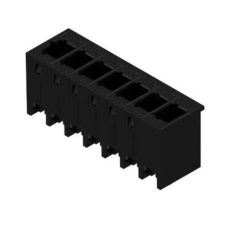 Weidmüller 8000072450 Series Straight PCB Socket, 7-Contact, 1 Row, 5 mm Pitch Push-in