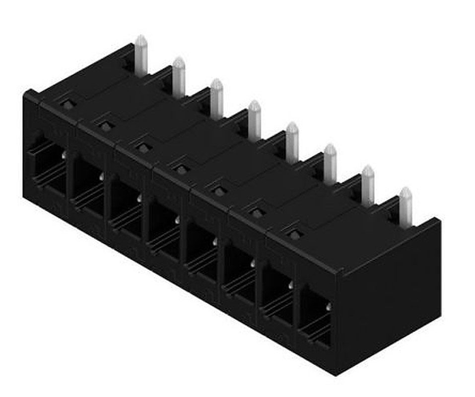 Weidmüller MHS 5/08 W T3 B T Series Pluggable Terminal Block, 8-Contact, 5 mm Pitch, 1 Row, 8000072511