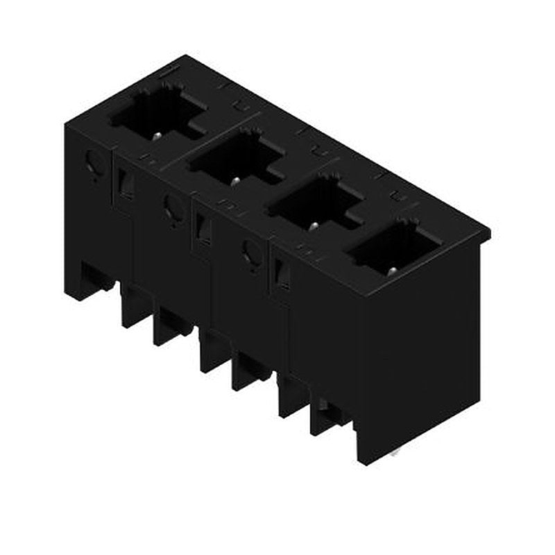 Weidmüller OMNIMATE4.0 Series Pluggable Terminal Block Headers & Socket, 4-Contact, 7.5 mm Pitch, PCB, 1 Row Solder