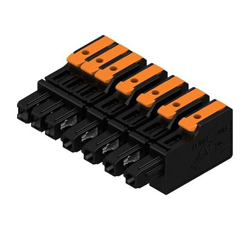 Weidmüller OMNIMATE 4.0 Series Pluggable Terminal Block Headers & Socket, 7-Contact, 7.5 mm Pitch, PCB, 1 Row