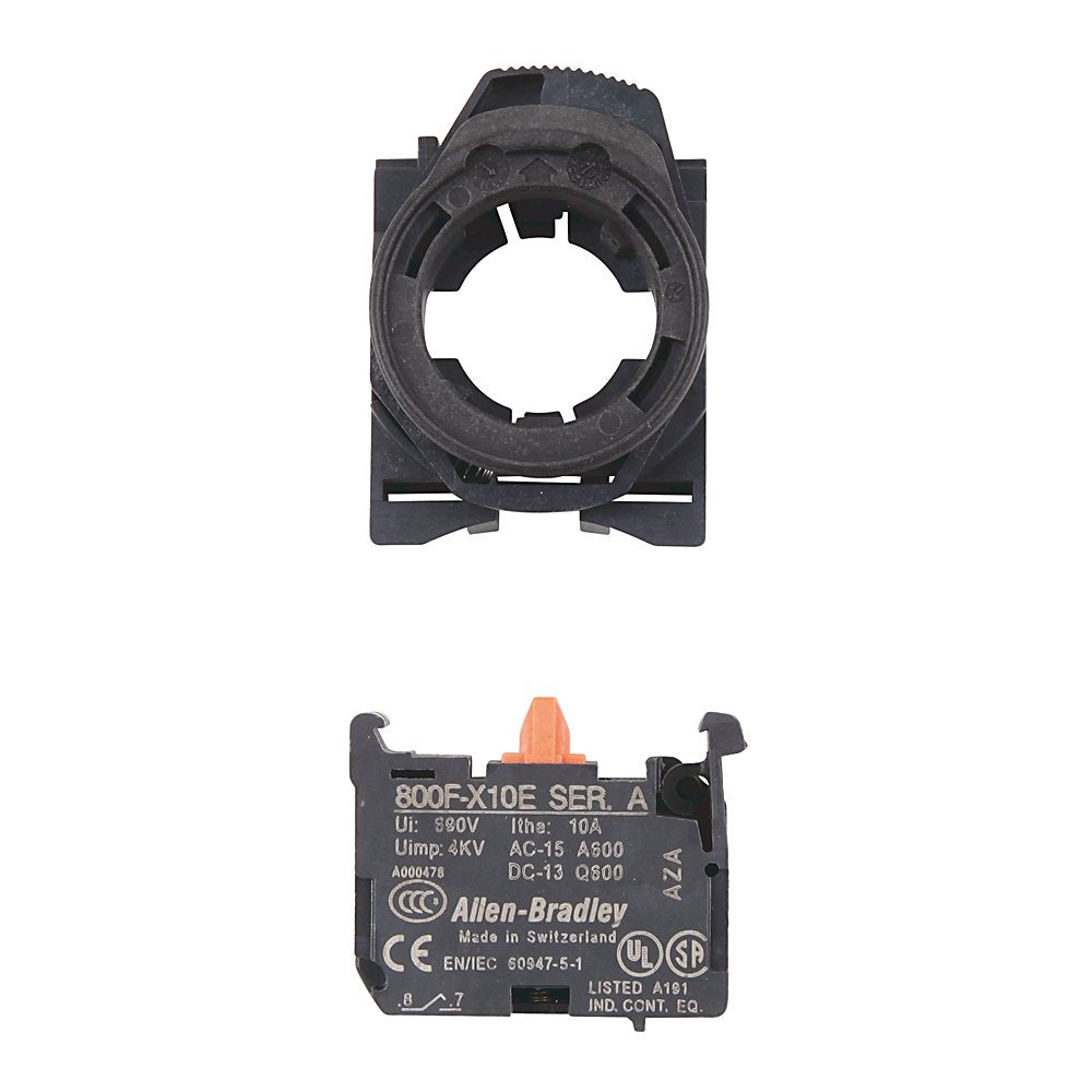 Plastic Latch Mount, 0 N.O. Contact(s), 1 N.C. Contact(s), Low Voltage