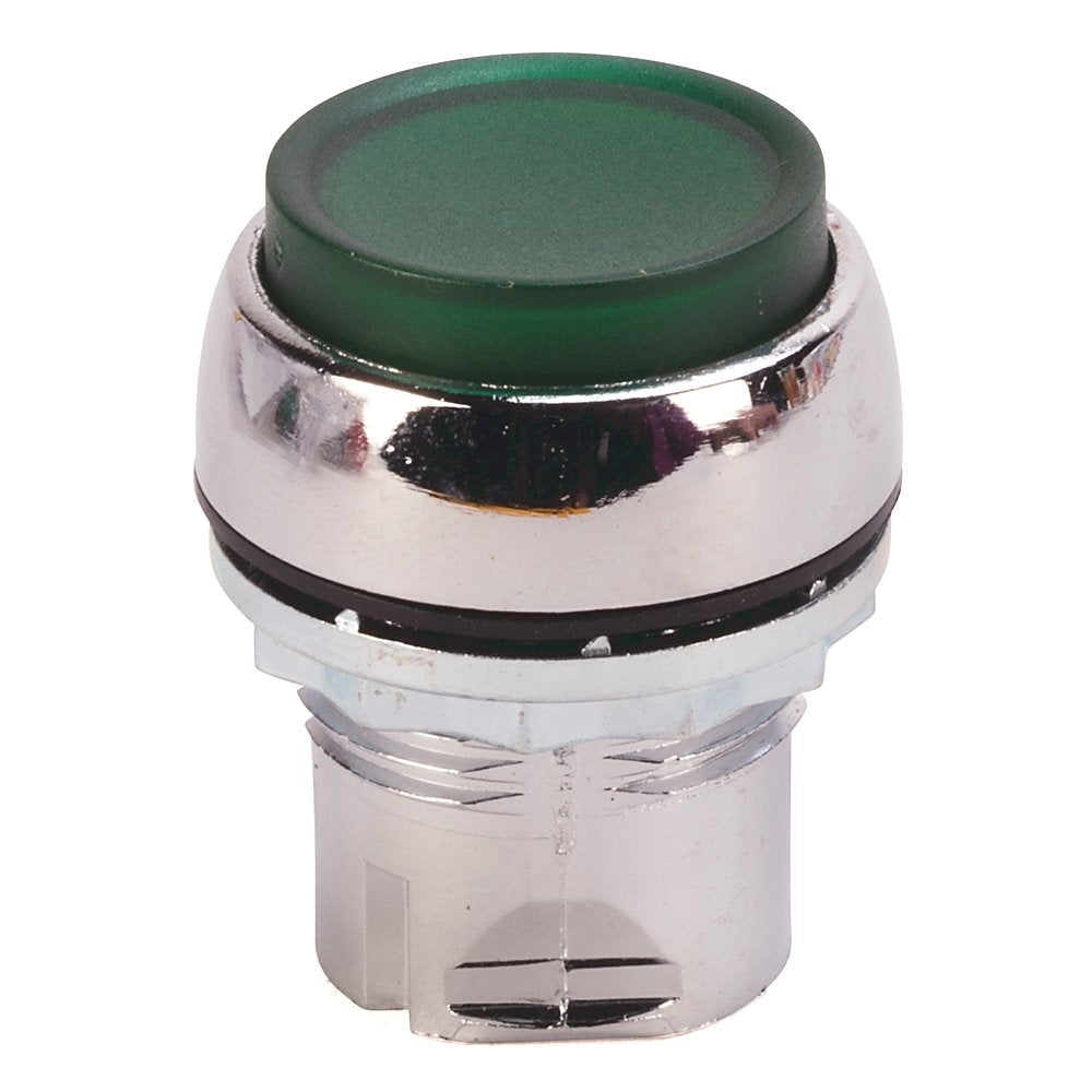800F Momentary Push Button - Metal, Illuminated, Extended, Red, Integrated LED, Metal Latch Mount, 24V AC/DC, Red LED, 1 N.O. Contact(s), 1 N.C. Contact(s), Standard Standard Pack (Qty. 1)