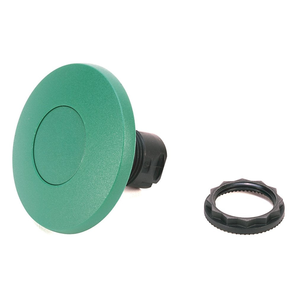 800F Mushroom - Metal, 60mm, Momentary, Black Standard Pack (Qty. 1)