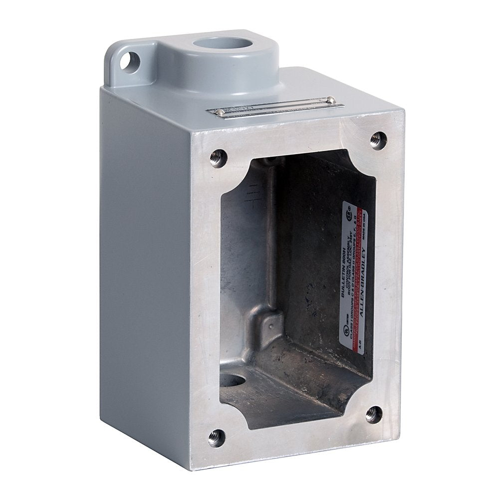 800H 7 & 9 Accessories, 1-Gang Deep Assembled Base, 3/4 in Dead End