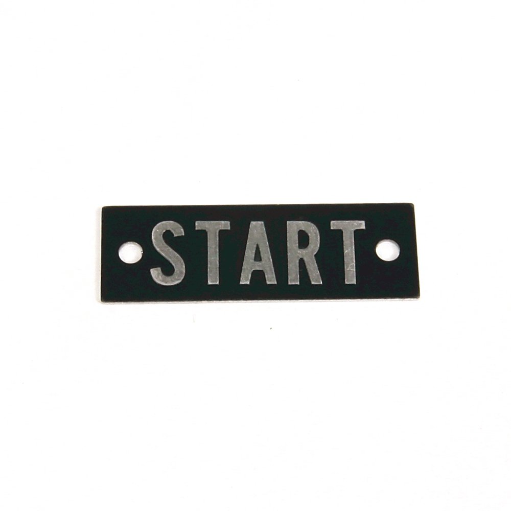 Legend Plate - Blank (Gray)